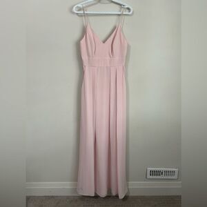 After Six Blush Maxi Dress